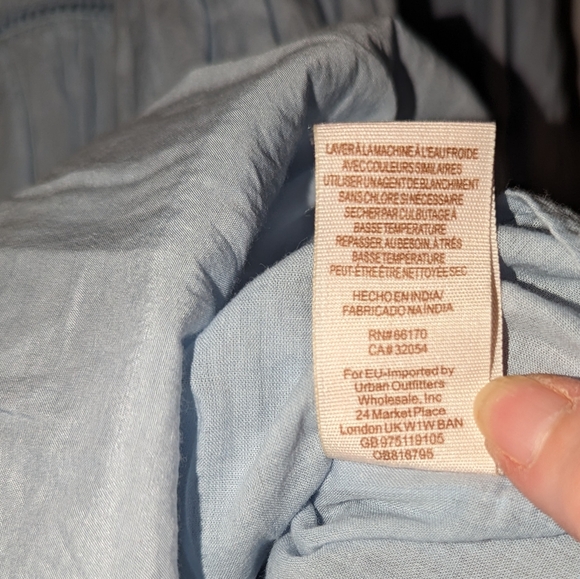 Free People Sunbeams Embroidered Boho Off Shoulder 3/4 Sleeve Lined Mini Dress - Picture 12 of 13